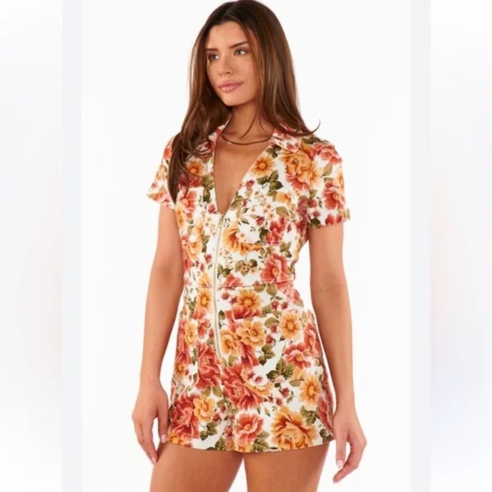 REVOLVE Show Me Your Mumu Desert Rose Ranch Romper‎ NWT Size XL